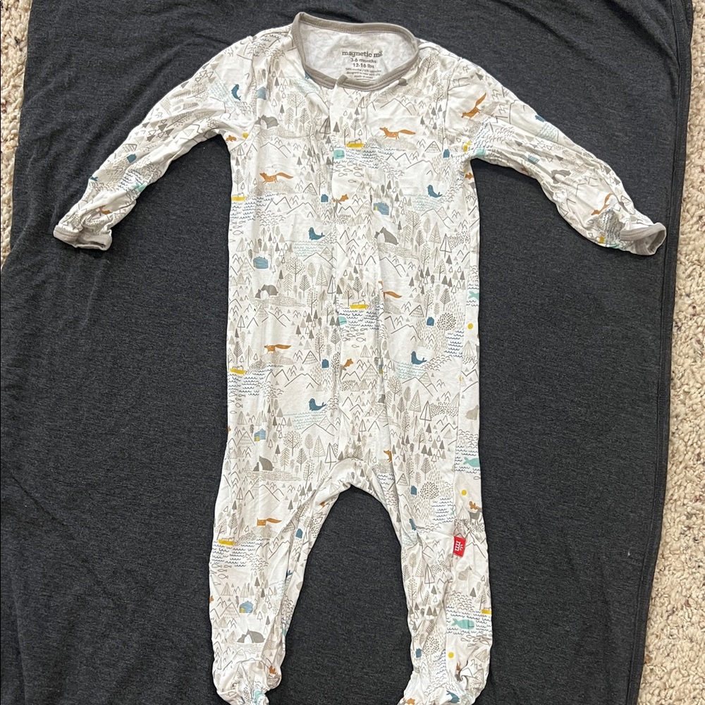 Magnetic Me Multicolor Patterned Kids One Piece